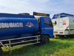 Muatan BBM Solar 5.000 Liter, Tangki Milik PT Sri Global Mandiri diamankan Polisi