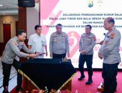 Kolaborasi Polda Jatim dan BBWS Brantas di Hari Bhayangkara ke -79:  Bangun Sumur Bor Dukung Efisiensi Air dan Ketahanan Pangan