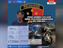 Spesialis Curanmor di Kos-Kosan Dibekuk, Polsek Dentim Amankan Barang Bukti Honda Vario
