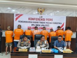 Polres Lutim Tegaskan Komitmen Perang terhadap Narkoba