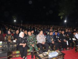 Pengesahan PSHT Berjalan Kondusif, Kapolres Nganjuk Apresiasi Pesilat dan Personel Pengamana
