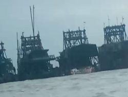 Tambang timah inkonvensional (TI) di Perairan laut Semulut “Belum tersentuh Polres Bangka Barat