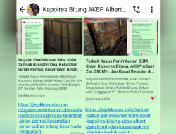 Transporter PT. Brother Putra Perkasa (BPP) Diduga sebagai dalang Penimbunan BBM Solar di Bitung – Sulawesi Utara