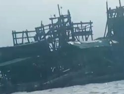 Aktivitas tambang timah ilegal diperairan laut belembang sudah bekerja sekitar satu tahun.