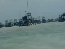 Aktivitas Tambang Timah Ilegal Kian Marak di Laut Parit Tiga, Tak tersentuh APH