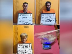 Polsek Keritang Ungkap Peredaran Narkoba, Sita 96,7 Gram Shabu dan 35 Butir Ekstasi