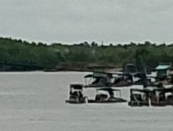 Tambang Timah di Jembatan Perimping” Masyarakat Minta APH Tangkap Penambang dan beckingi