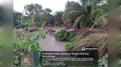 Meskipun Ada Spanduk Larangan Para Penambang Masih Bebas Beraktivitas DAS Desa Nibung