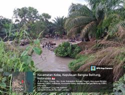 Meskipun Ada Spanduk Larangan Para Penambang Masih Bebas Beraktivitas DAS Desa Nibung