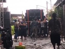 Acara Sedekah Bumi Desa Bengkelo Lor, Kecamatan Benjeng, Gresik Berujung Ricuh