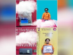 Pengedar Sabu Sabu Warga Dusun IV Desa Namo Riam, Kecamatan Pancur Batu, Kabupaten Deli Serdang ditangkap Polisi