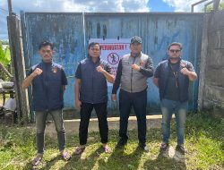 Polres Bangka Barat Pasang Spanduk Himbauan Kamtibmas di PT Timah Nusantara, Edukasi Warga Cegah Pelanggaran Hukum