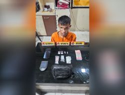 Polres Inhil Ungkap Kasus Peredaran Sabu di Batang Tuaka, Satu Pengedar Diamankan