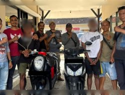 Pengungkapan Curanmor, Reskrim Polsek Blahbatuh Tangkap Dua Pelaku