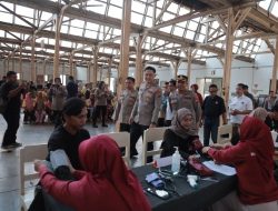 Polres Jember Peduli Kesehatan Buruh, Gelar MCU Gratis Jelang May Day