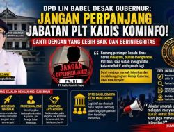 DPD LIN Babel Desak Gubernur Hidayat Arsani Tidak Perpanjang Jabatan Plt Kadis Kominfo