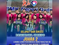 Gemilang SMKN Gudo Borong Dua Gelar Juara di Ajang LKBB 17 Tahun Thunderous Gelegar