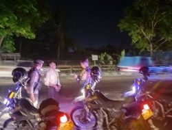 Sambangi Pertokoan Kapal, Raimas Polres Badung Sampaikan Pesan Kamtibmas