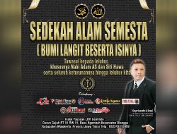 Pengertian Sedekah Alam Semesta