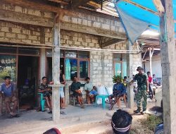 Kehangatan Satgas TMMD ke-128 Kodim 1629/SBD Bersama Warga di Umbu Wango