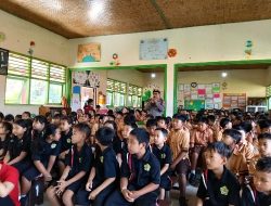 Polsek Ubud Sosialisasikan Bahaya Bullying dan Perundungan di SD Negeri 1 Kedewatan