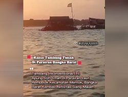 LSM Gmicak Sikapi Kasus Tambang Biji Timah dugaan ilegal di Perairan laut Tembelok, Mentok, Bangka Barat