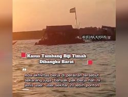Kasus Tambang Biji Timah dugaan Bodong di Perairan laut Tembelok, Mentok, Bangka Barat disoal LSM Gmicak
