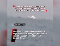 30 Ponton Isap Produksi (PIP) dugaan ilegal di Perairan Kranggan, Kecamatan Muntok Merusak Ekosistem “LSM Gmicak Geram